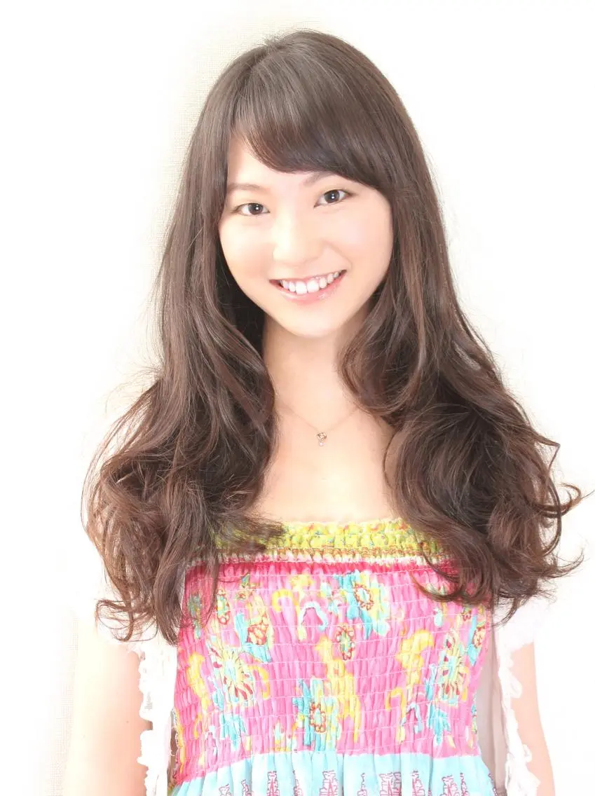 ロング カラー 桐谷 一史のヘアスタイル