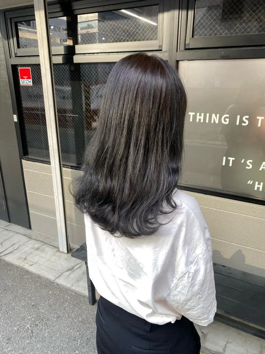 カラー 中富 🍪みなのヘアスタイル