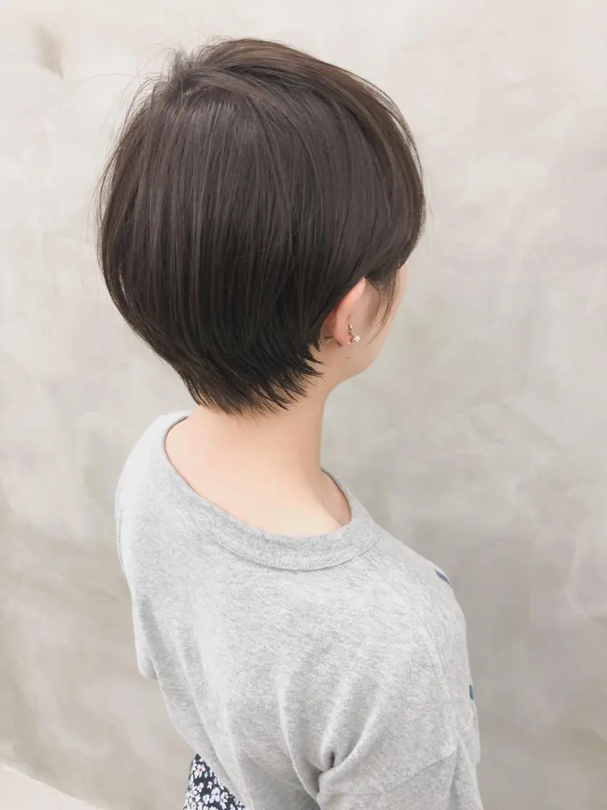 ショート カラー ショートヘア ショート・ボブ 徳竹淳一のヘアスタイル