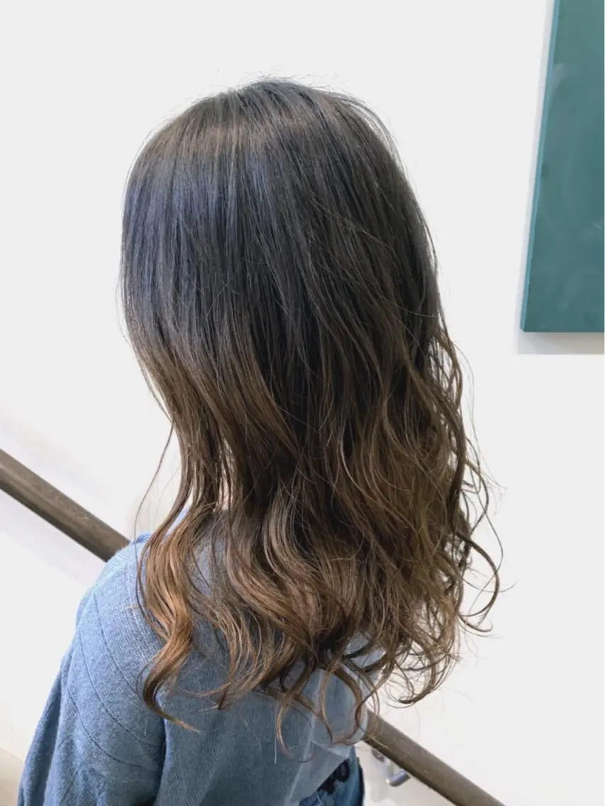 ロング カラー HAREru. モデル募集【戸塚】のヘアスタイル