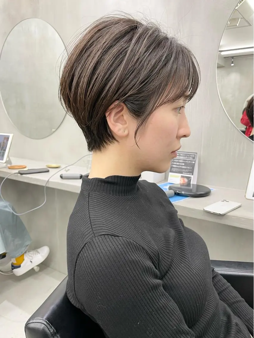 ショート カラー 華 /ショート/ボブのヘアスタイル