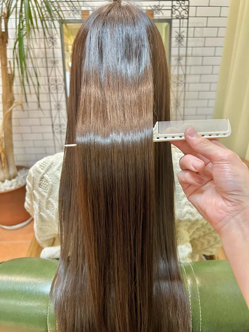 ロング カラー カット ヘアカラー トリートメント 石井 佑樹のヘアスタイル
