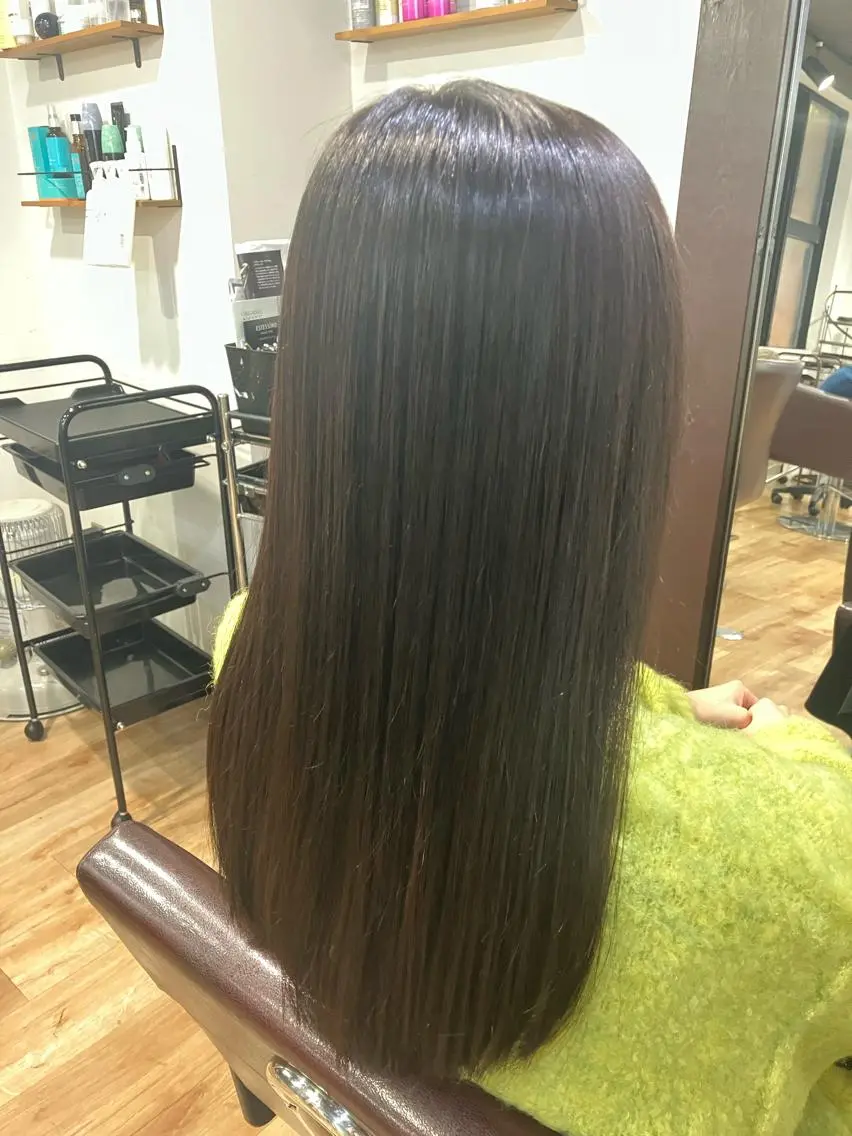 セミロング カラー カット ヘアカラー トリートメント 🍀髪質改善、カラー TAICHI🍀のヘアスタイル
