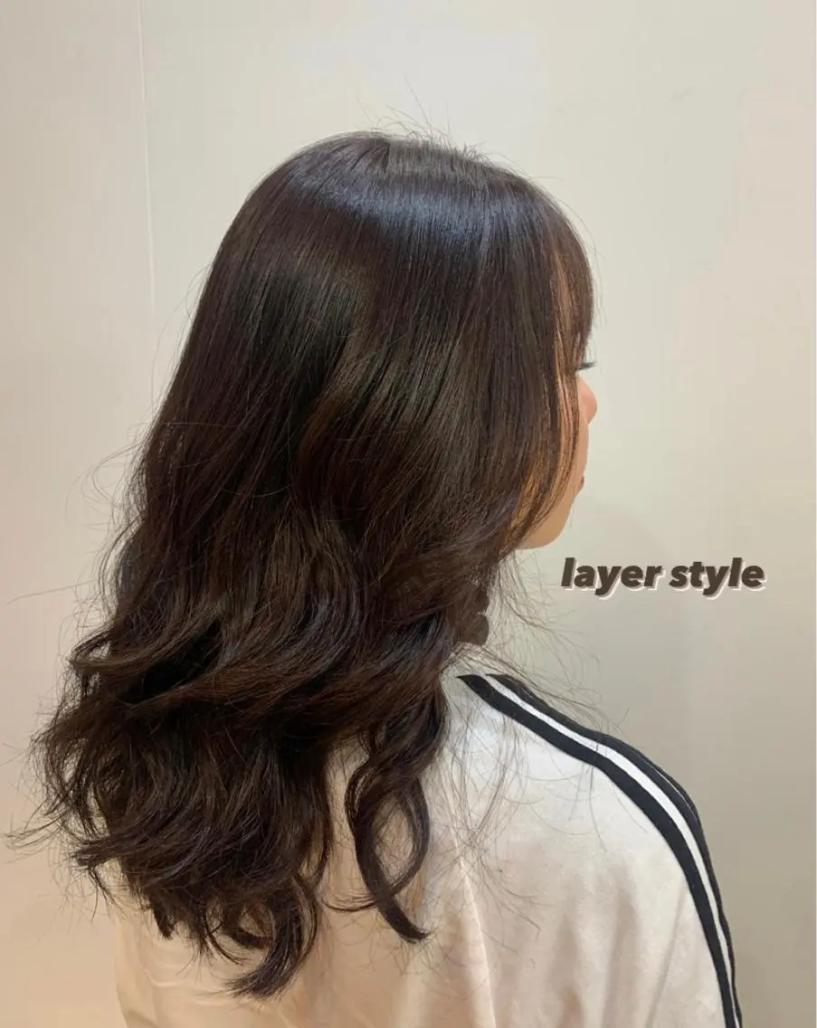 ロング Nagisa🥥🧡 南森町駅 徒歩30秒のヘアスタイル