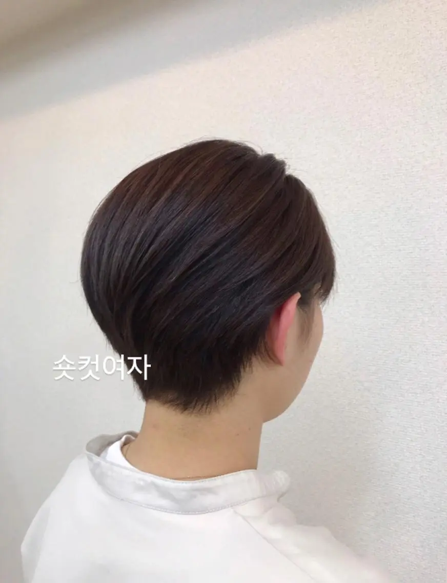 ショート もりたみかこ 美容師お休み中のヘアスタイル