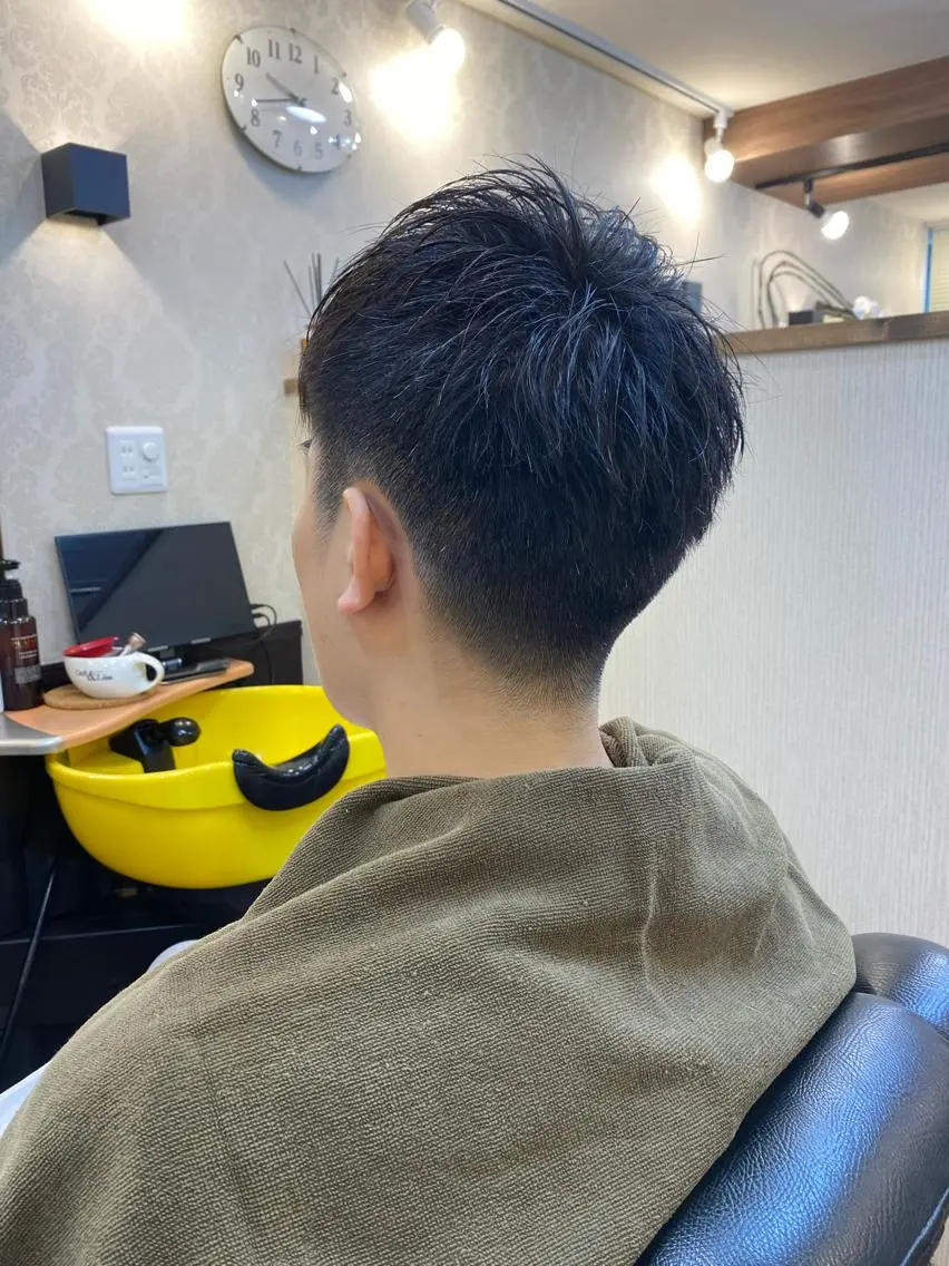 ショート 甲田 恵也のヘアスタイル