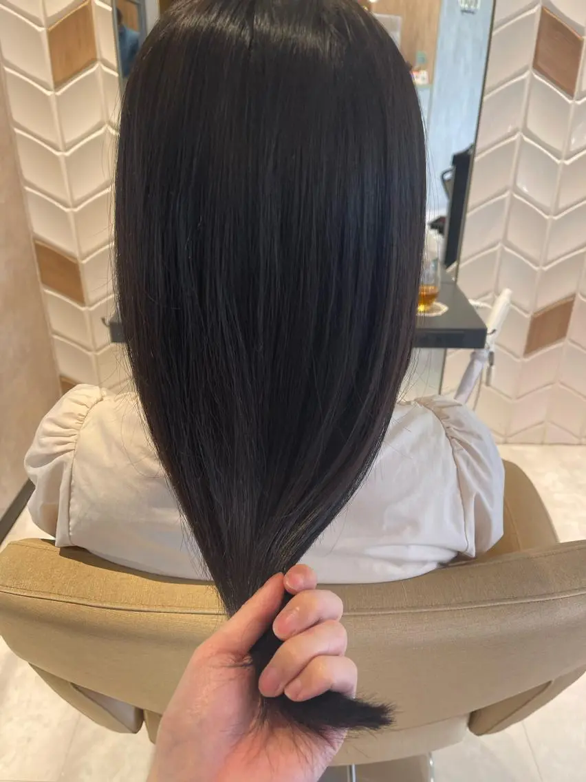 ミディアム 🫧美髪縮毛矯正 🫧SEKIのヘアスタイル