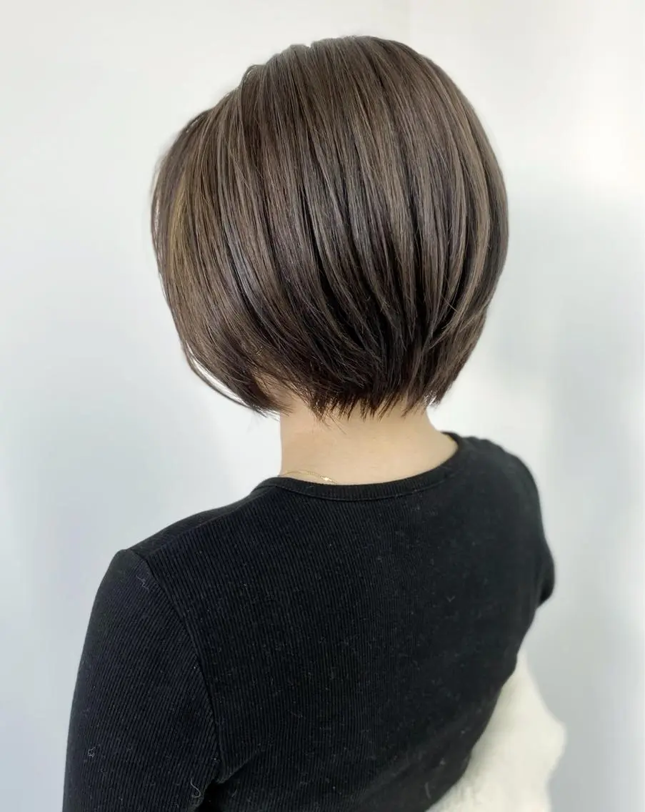 ショート カラー カット ヘアカラー トリートメント ⭐️当日OK⭐️ 岩田峻のヘアスタイル