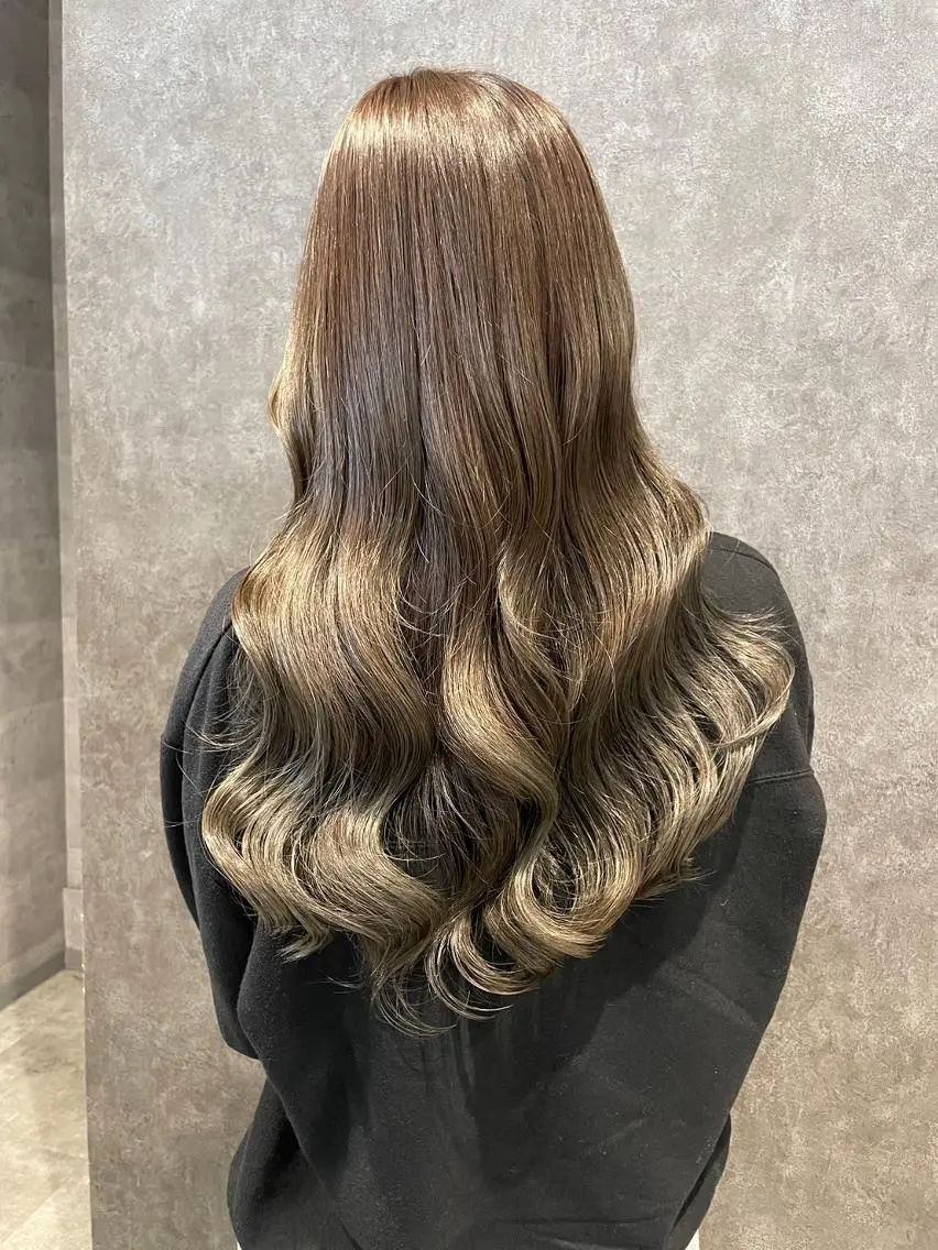カラー ロング ダブルカラー グラデーションカラー ハイライトカラー イルミナカラー インナーカラー カット ヘアカラー トリートメント BUCKS【天王寺】 バックス【駅30秒】のヘアスタイル