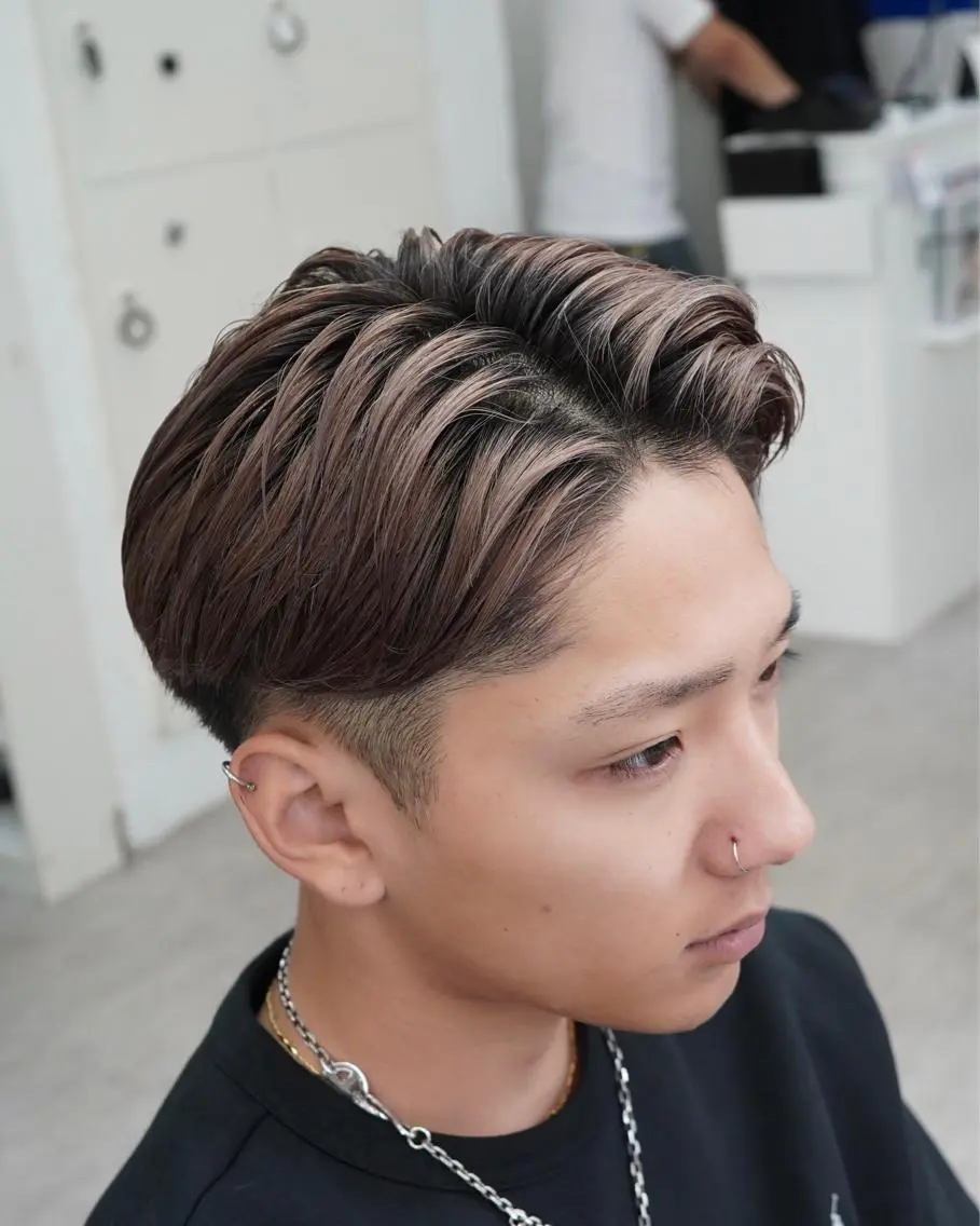 カラー メンズ ✨️ツイスパ波巻き特 化小杉澪生✨️のヘアスタイル