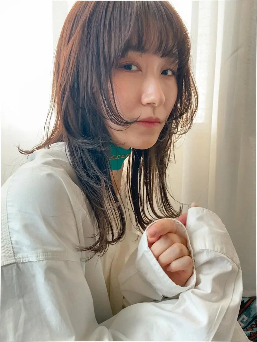 ロング レイヤーカット ウルフカット ウルフレイヤー tone/ AKANEのヘアスタイル