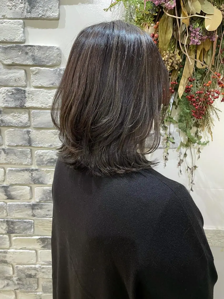 カラー ハイライトカラー ヘアカラー 後藤 陽花子のヘアスタイル