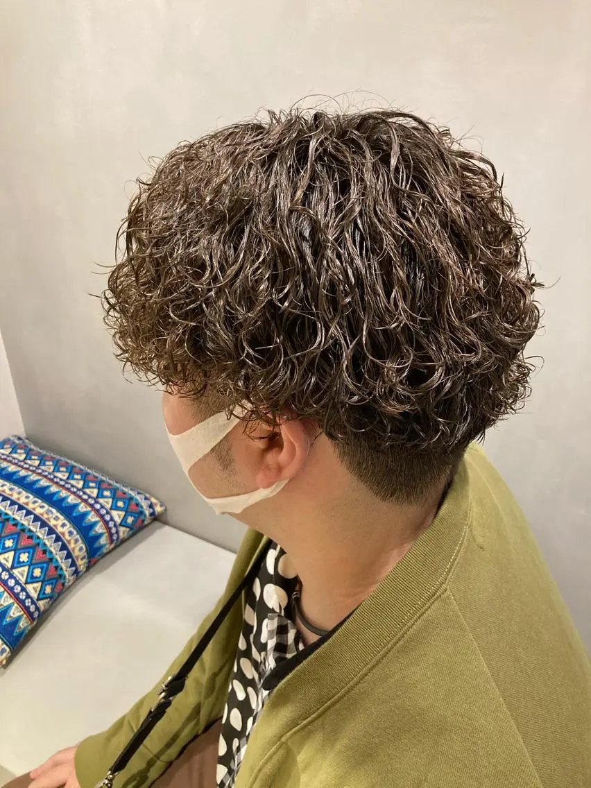 メンズ カット パーマ メンズ特化 TAKUYAのヘアスタイル