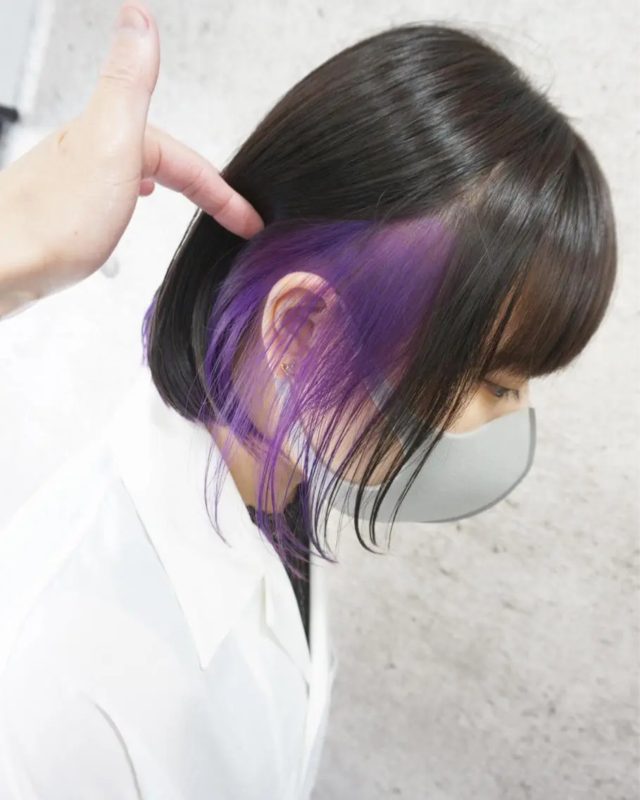 ショート ボブ カット ヘアカラー トリートメント hair teria ryu 大塚のヘアスタイル