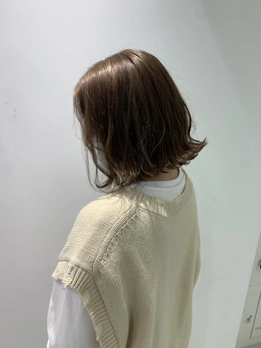 ショート ヘアカラー ヘッドスパ ヘアセット 🪞透明感カラー🫧 縮毛矯正🥇かずきのヘアスタイル