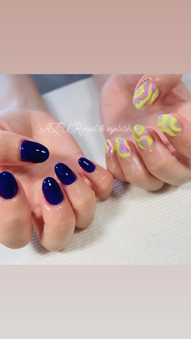 ネイル AZUR N&eyelashのネイルデザイン