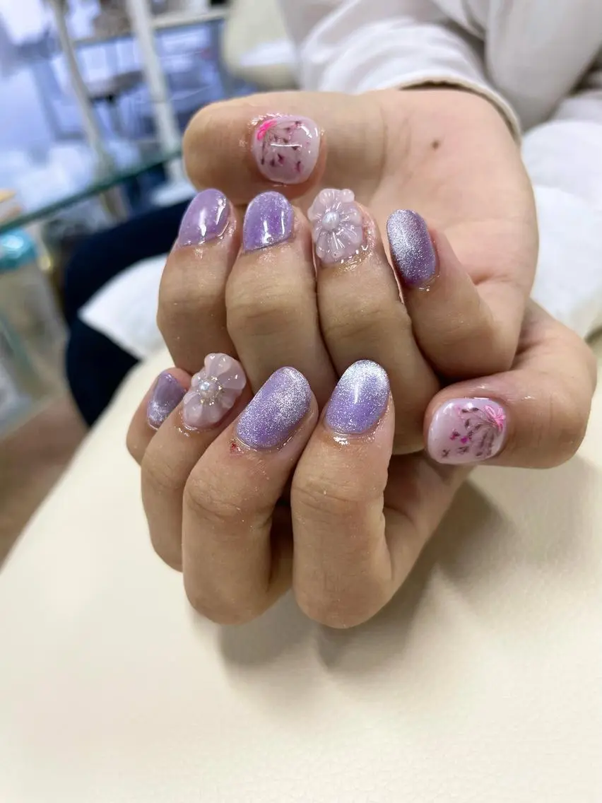 ネイル マグネットネイル BeautyFort 玉井のネイルデザイン