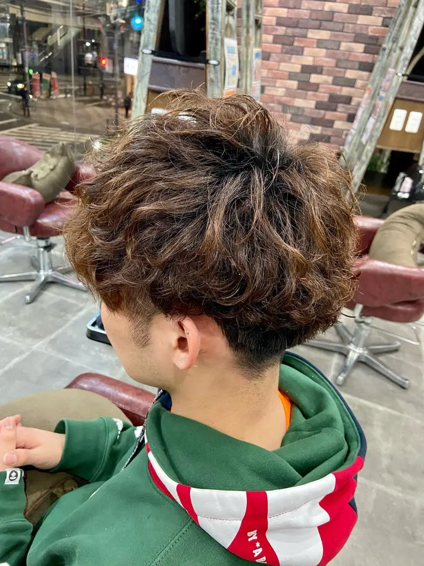 パーマ メンズ 全店売上No.1🏆 ✨深江裕稀のヘアスタイル