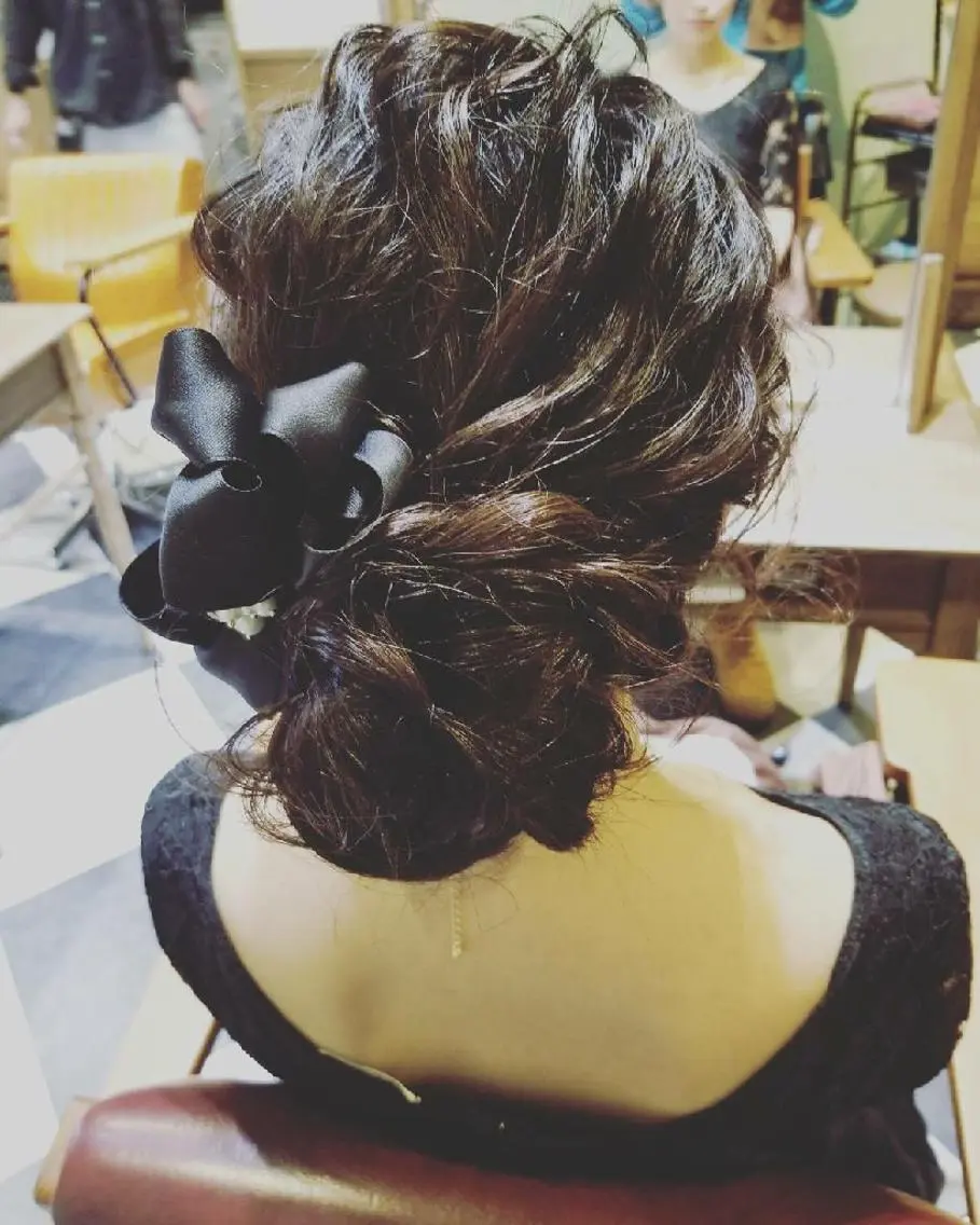 セミロング ヘアセット ヘアセット/髪質改善 /カラー/TADOのヘアスタイル
