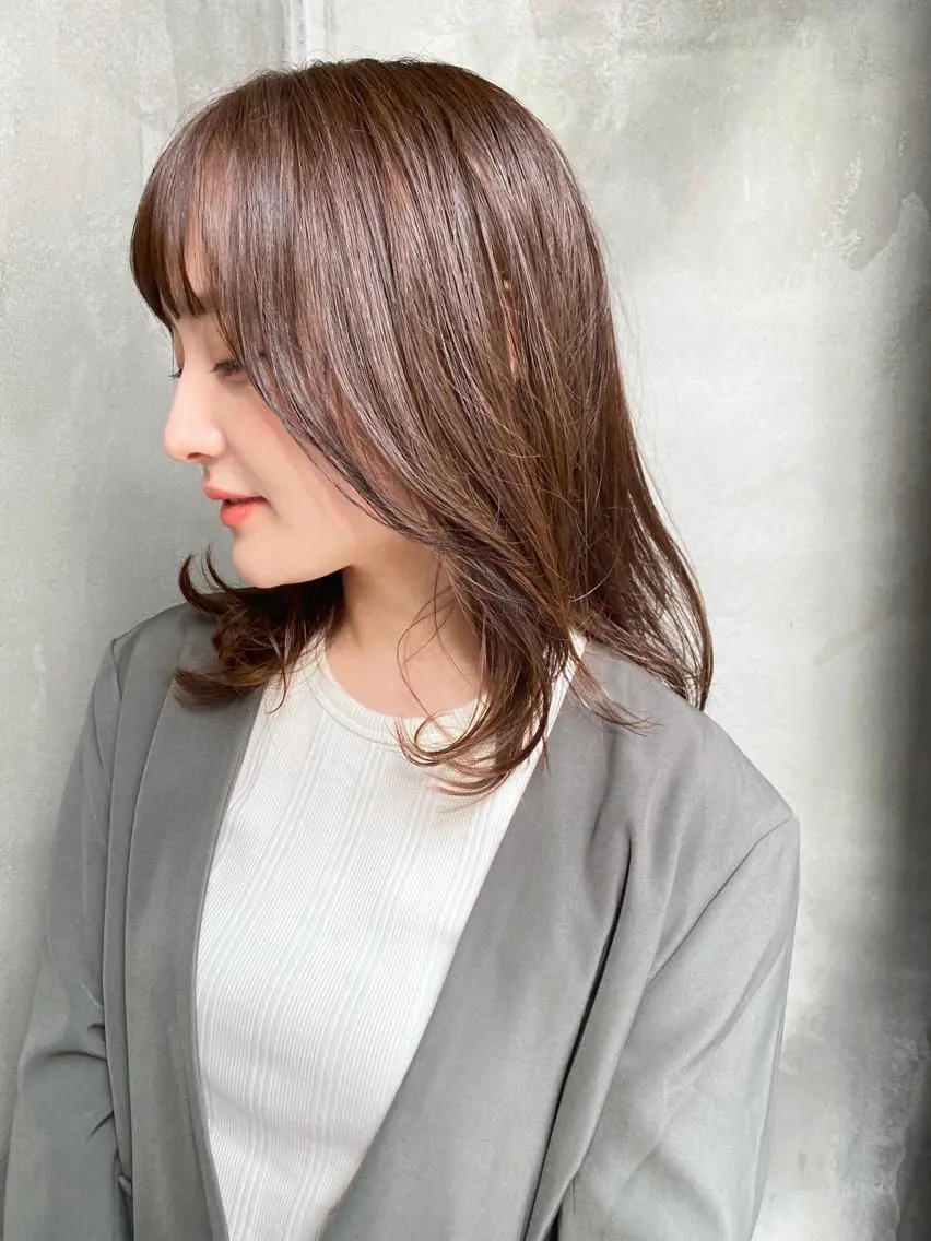 ミディアム 七尾 彰観のヘアスタイル