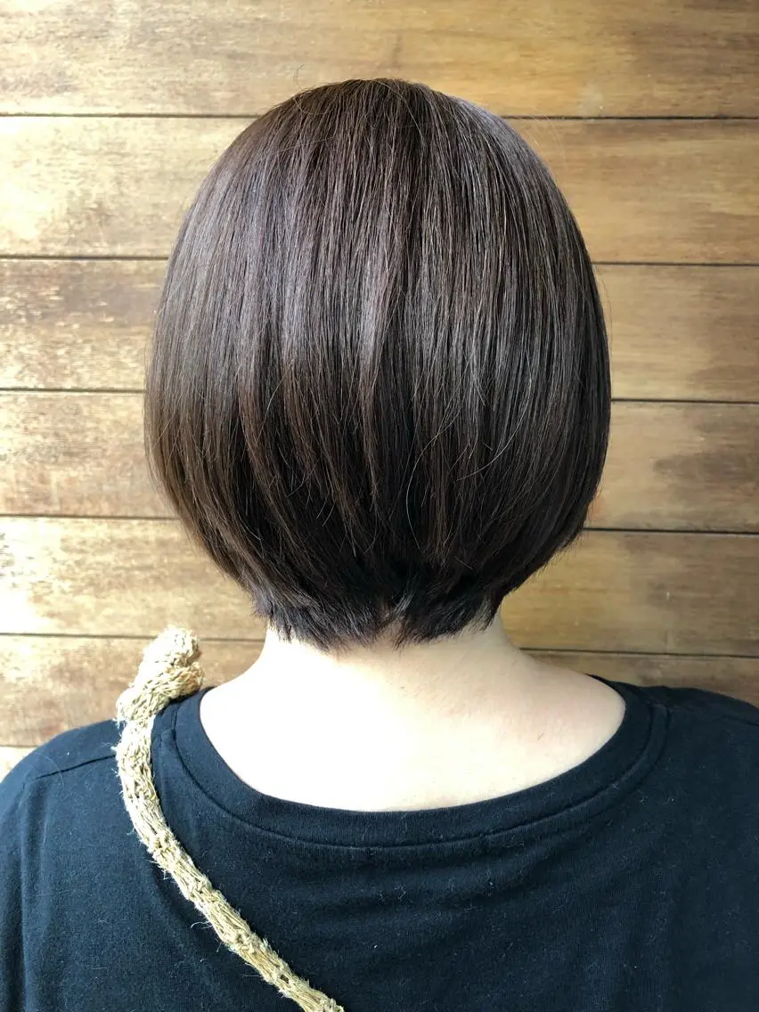 ショート ナチュラルスタイル/ 透明感カラー/比嘉のヘアスタイル
