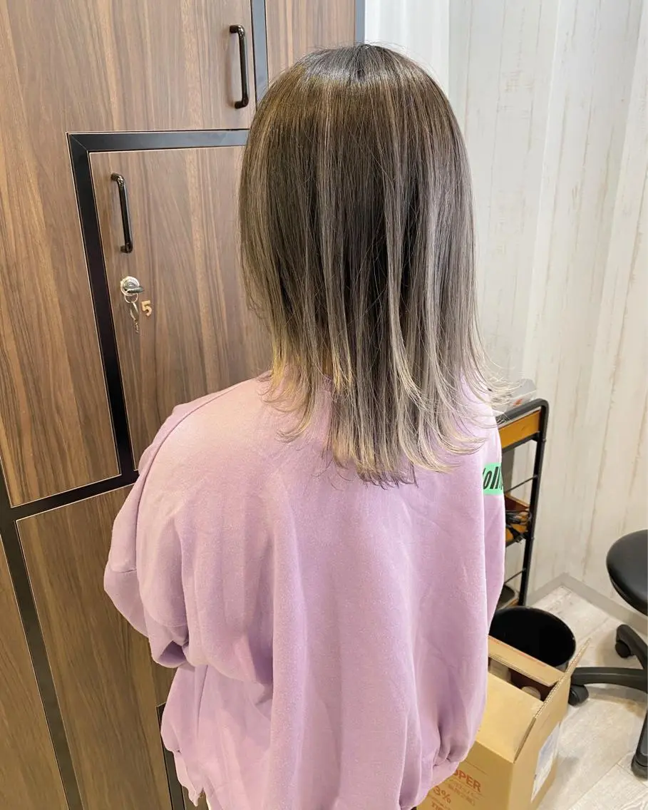 ミディアム 西院/ TAKAのヘアスタイル