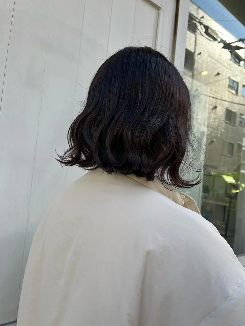 ミディアム 高橋 柊和のヘアスタイル