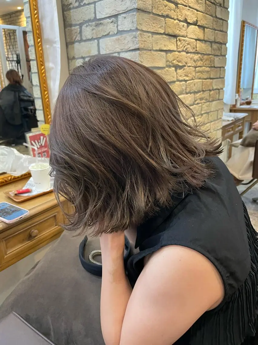 ショート カラー ヘアアレンジ ダブルカラー カット ヘアカラー トリートメント 髪質改善特化 🫧松野力也のヘアスタイル