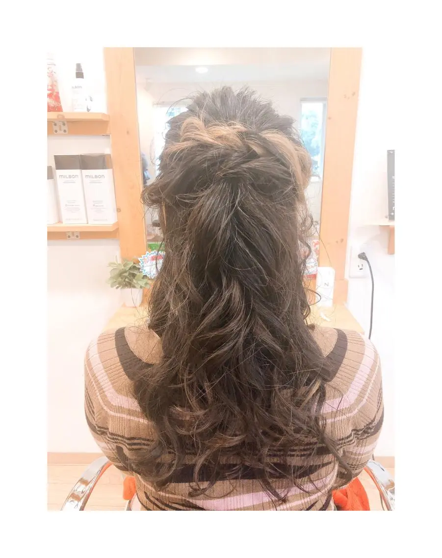 ロング ヘアアレンジ kohatsu こはっちゃんのヘアスタイル