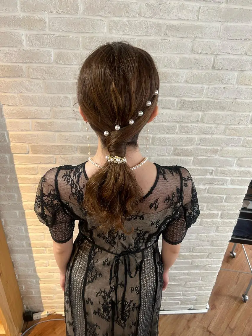 ロング ヘアアレンジ Topstylist YUKIのヘアスタイル