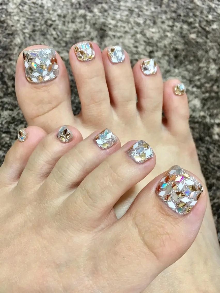 ショート ネイル ホログラムネイル LUNE NAILのその他イメージ