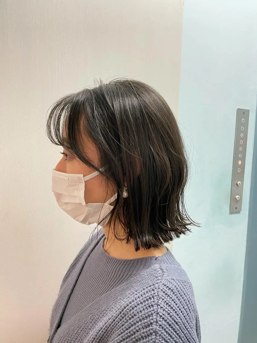 ショート ボブ 外ハネヘア 【髪質改善専門】 渡邊祥希のヘアスタイル
