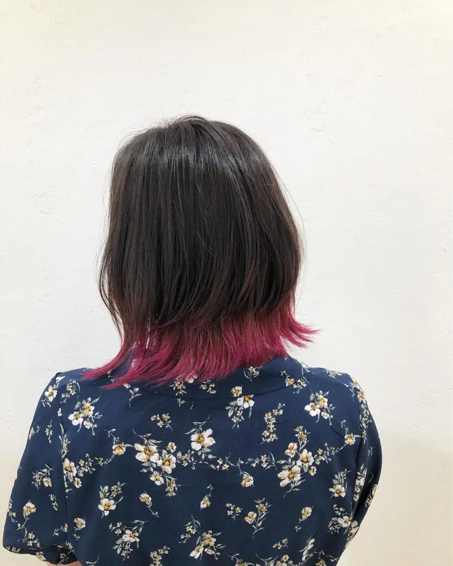 ショート カラー ブリーチ ニュアンスカラー🫧 加納のヘアスタイル