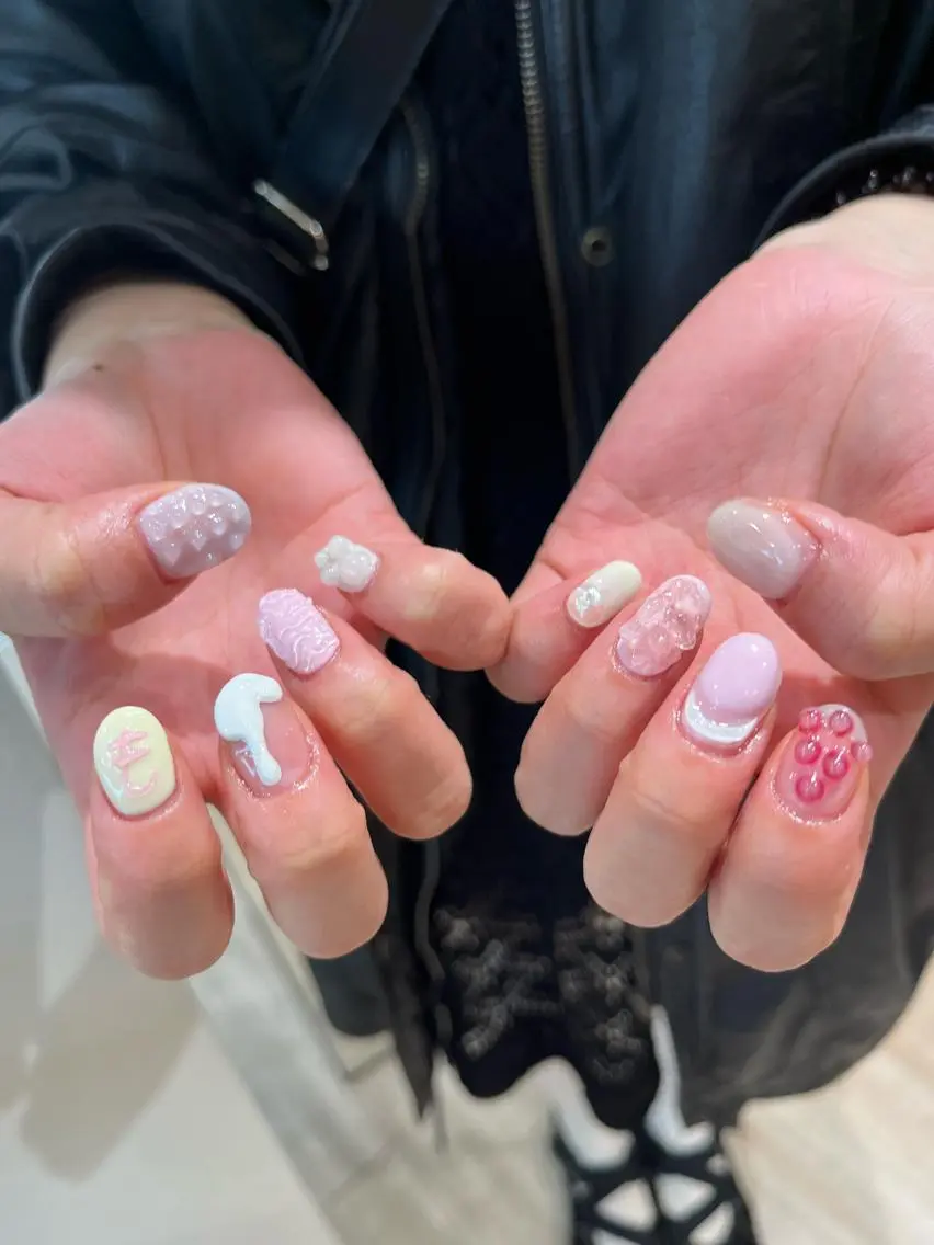 ネイル niconail 🧣ayu 📍烏山のネイルデザイン