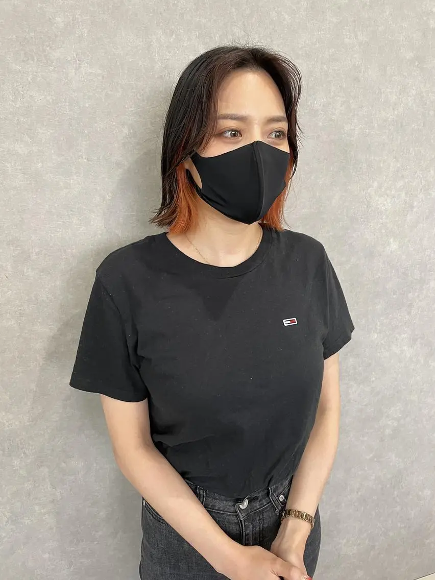 ショート カット ヘアカラー トリートメント 一ノ瀬 暁のヘアスタイル