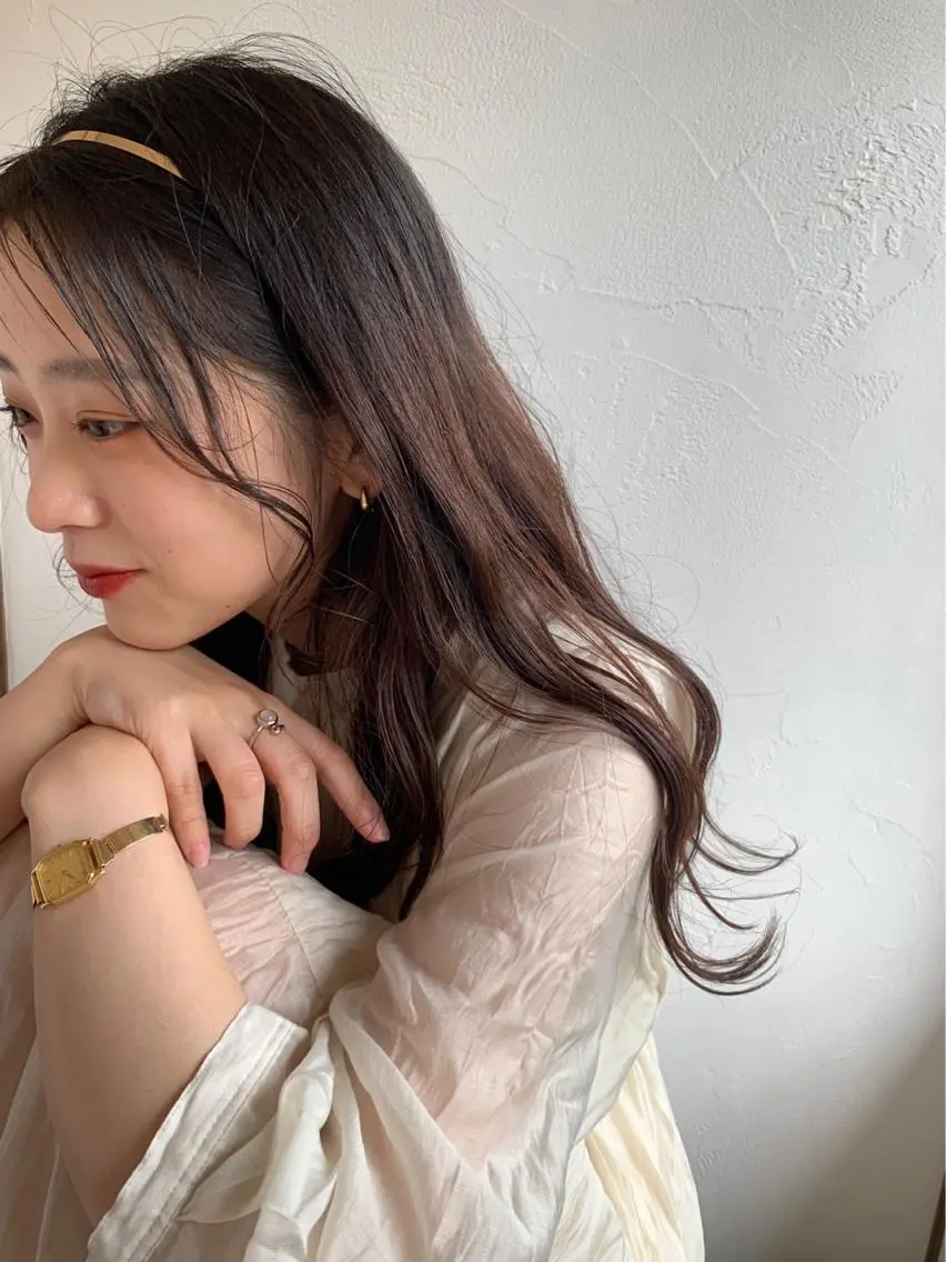 カラー ヘアカラー annuy🪐 HINAのヘアスタイル