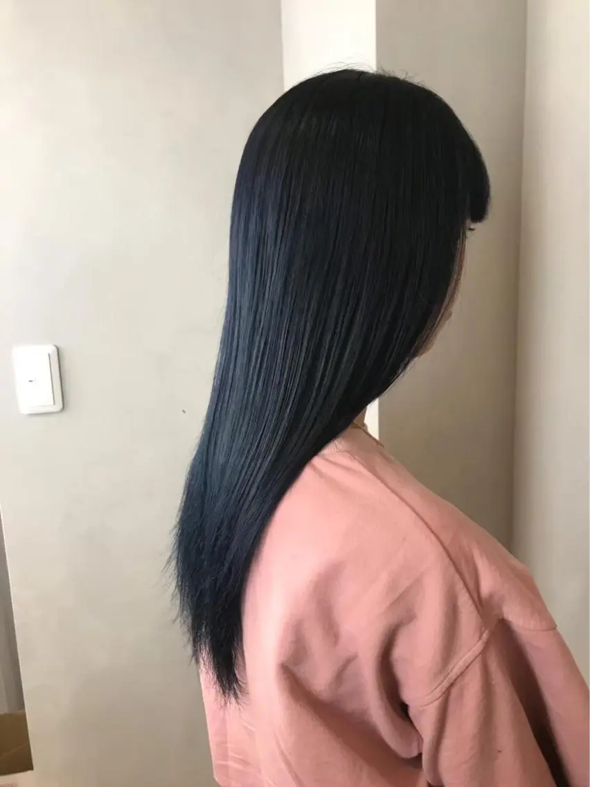 ロング カラー ブリーチ ヘアカラー BROCANTE立川 karasawa.nのヘアスタイル