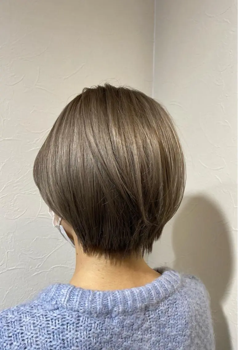 ショート カラー メンズ FUKUSHIMAのヘアスタイル