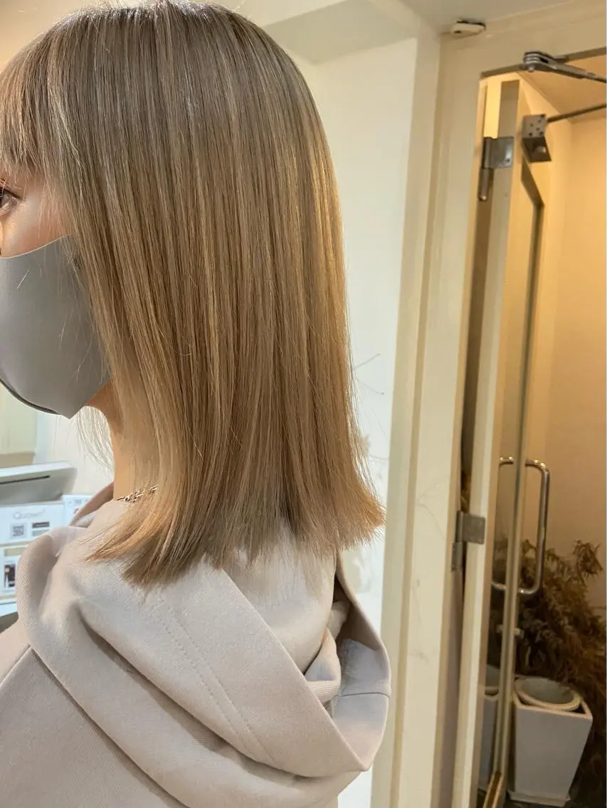 カラー SALTWATER AYARIのヘアスタイル