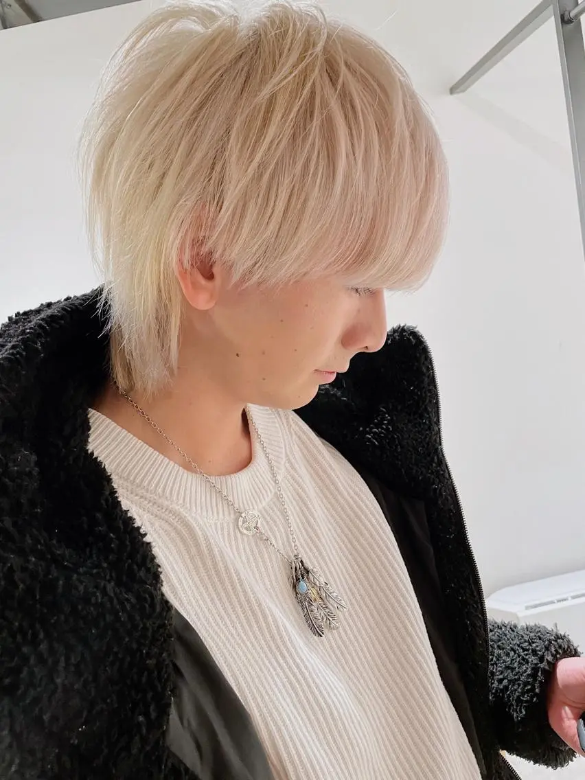 ショート カラー カット ヘアカラー トリートメント ヘアセット センスをお届けします 大谷将生infpのヘアスタイル