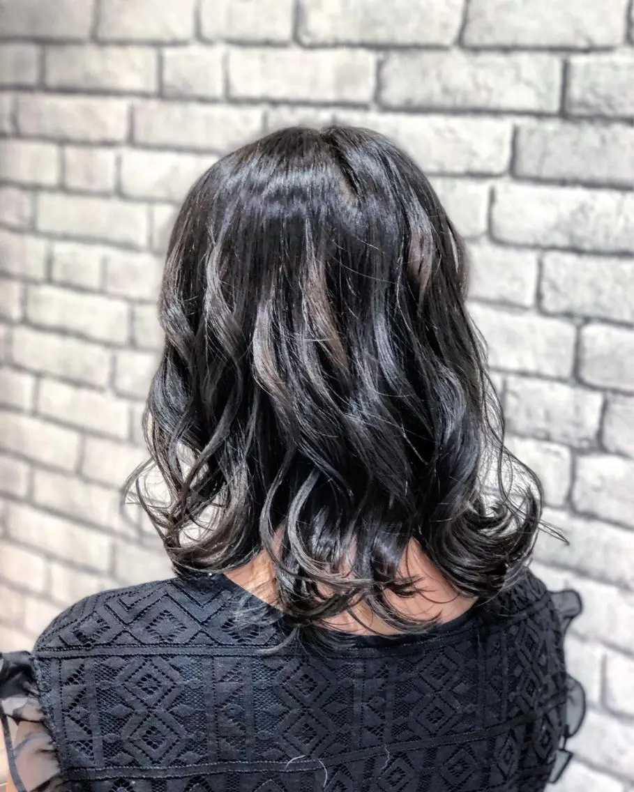 セミロング カラー ヘアカラー トリートメント 💙髪質改善 💙和田💙のヘアスタイル