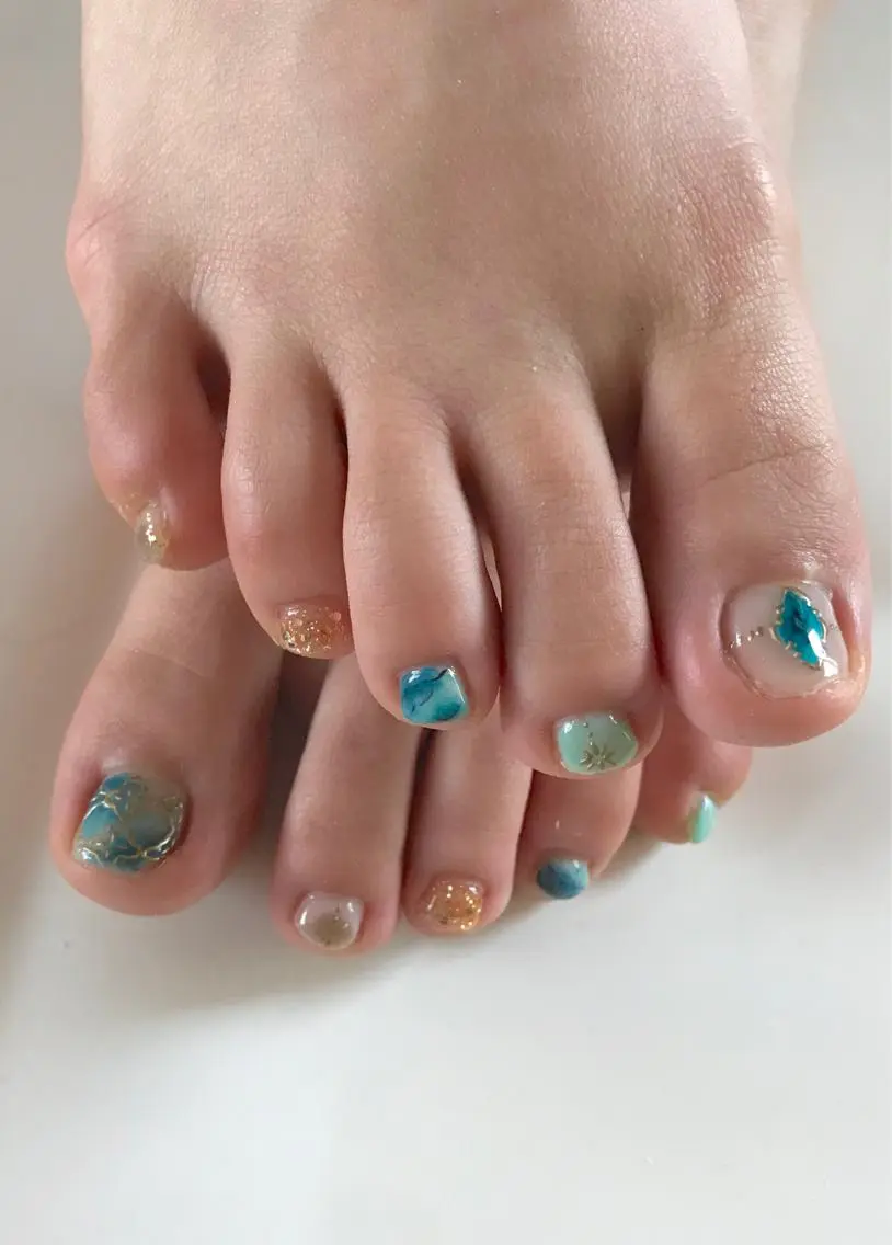 ネイル フットネイル KaHaNa nail salonのネイルデザイン