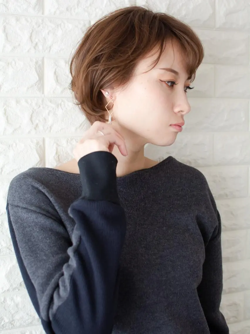 ショート カラー ショートボブ ベージュカラー ブルーカラー ブルージュ グレージュ カット ヘアカラー ヘッドスパ 斉藤 正敏のその他イメージ