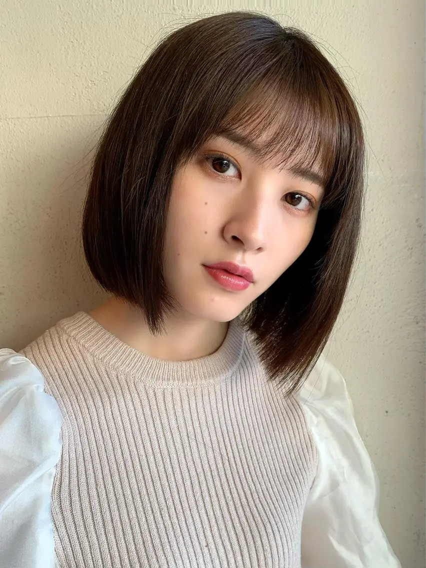 ショート カラー 透明感カラー✂︎ /縮毛矯正/YUKAのヘアスタイル