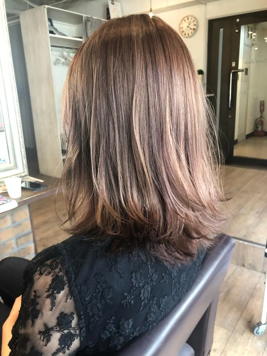 ミディアム 美髪・艶髪特化美容師 RYOJIのヘアスタイル