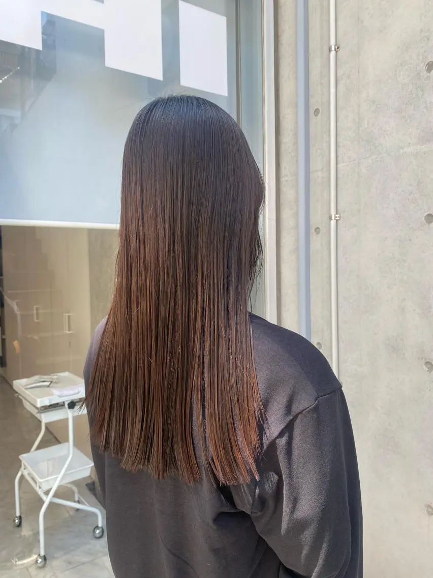 ロング 🌈🧡ヤマダ ヒロナ🌈🧡のヘアスタイル