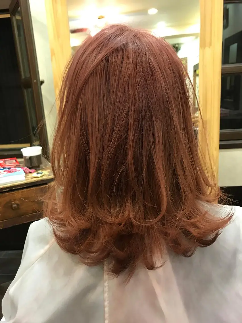 ミディアム カラー 店長担当🌟 矢吹ガブリエル🌟のヘアスタイル