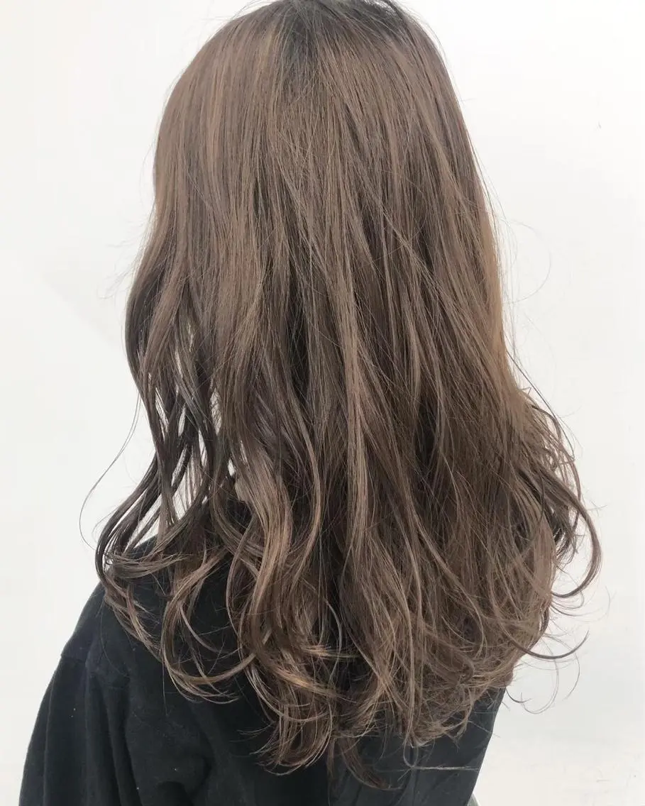 ロング カラー ケイジ✨透明感 /艶カラー✨のヘアスタイル