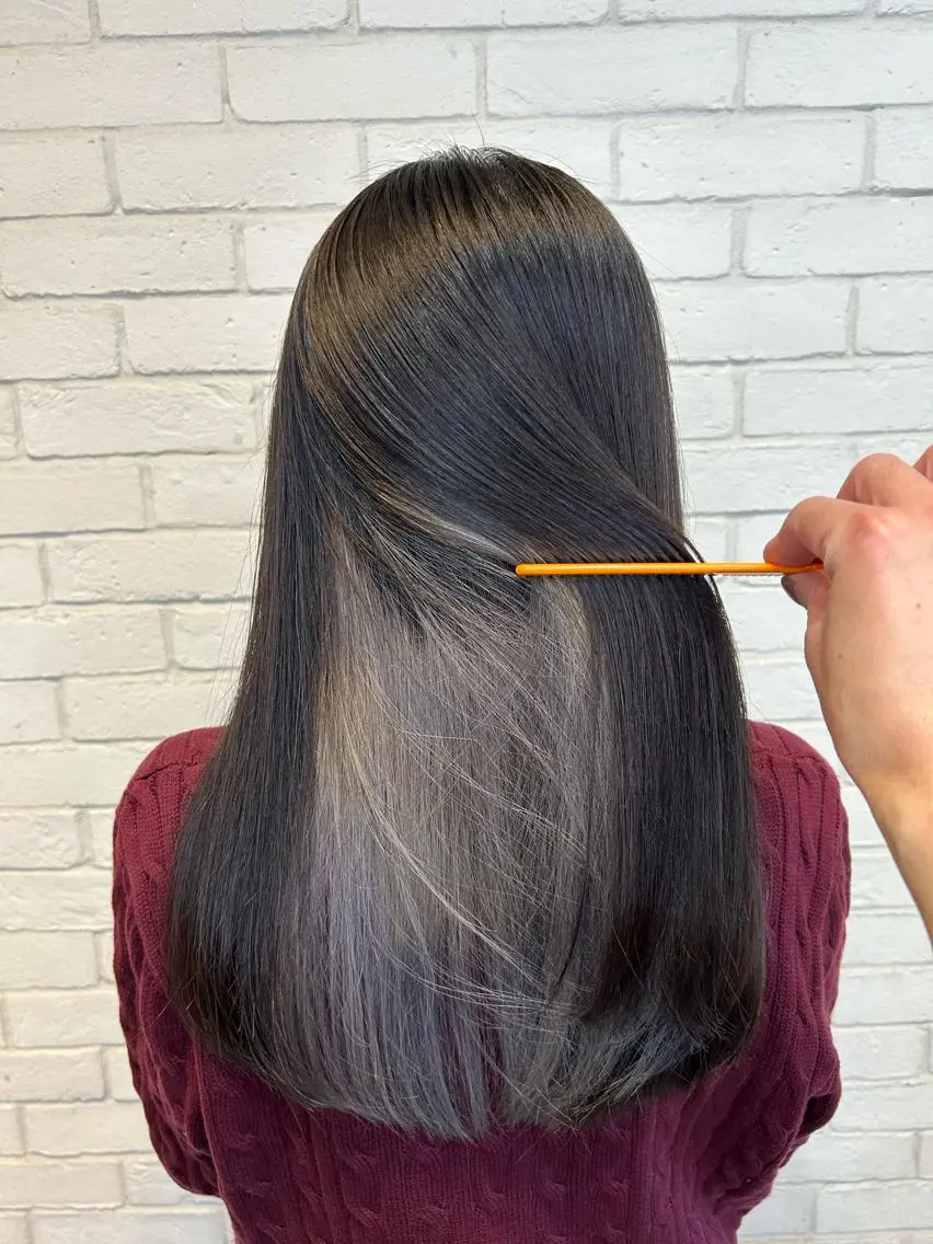 セミロング カラーアンドケアリタ kitamuuuのヘアスタイル
