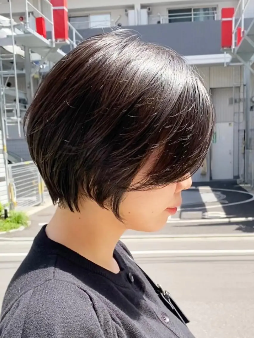 ショート カット トリートメント ショートカット パーマ石井のヘアスタイル